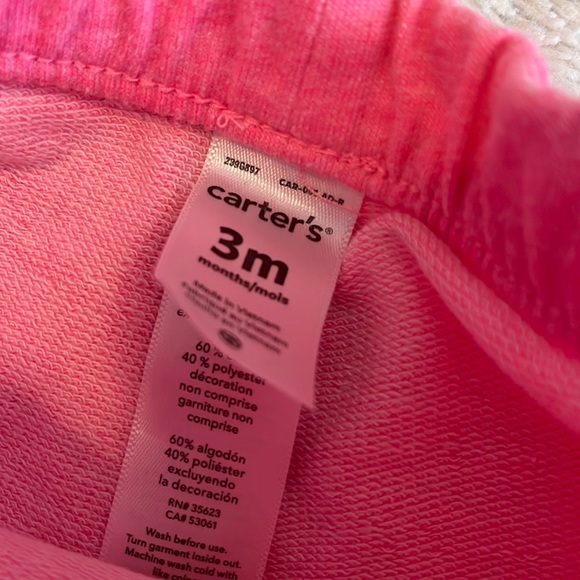 (3 for $10) carters pink shorts - Picture 3 of 3